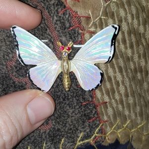Vintage moth brooch